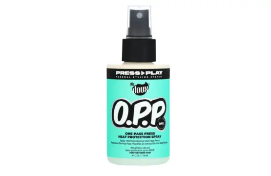 The Doux Press Play Opp One Pass Heat Protectant Spray 118ml